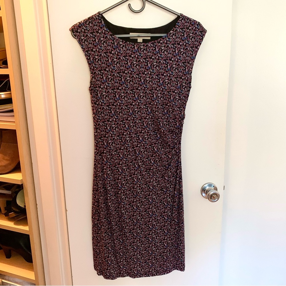 Loft Floral Sheath Dress